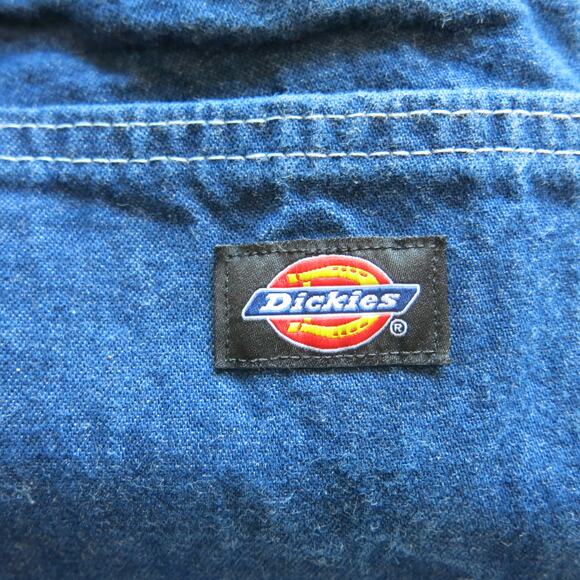 DICKIES Carpenter Jeans Relaxed Fit Size 42x30 Men Blue Dark Wash Tool Pockets - Picture 7 of 9